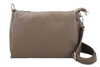 Uniwersalna torebka skórzana listonoszka - Beżowa ciemna
