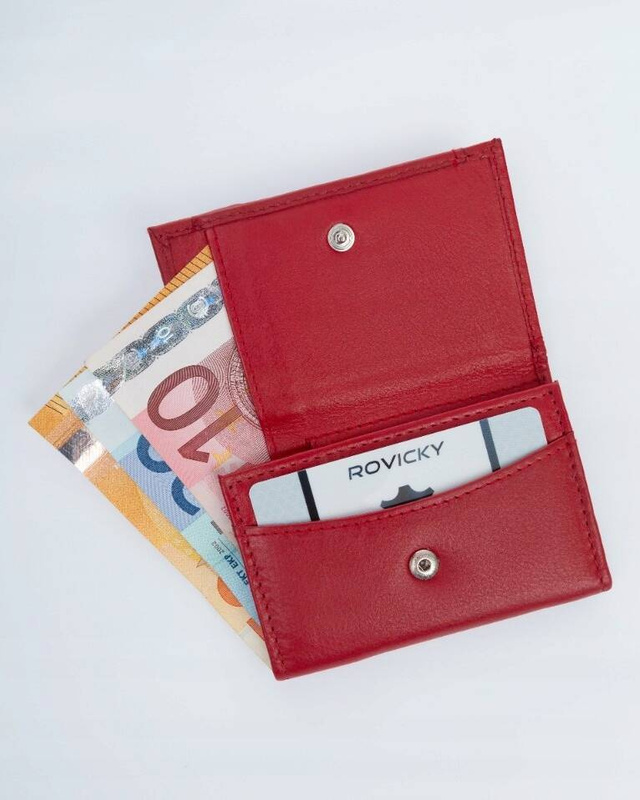 Skórzany męski portfel Rovicky R-21-LFN