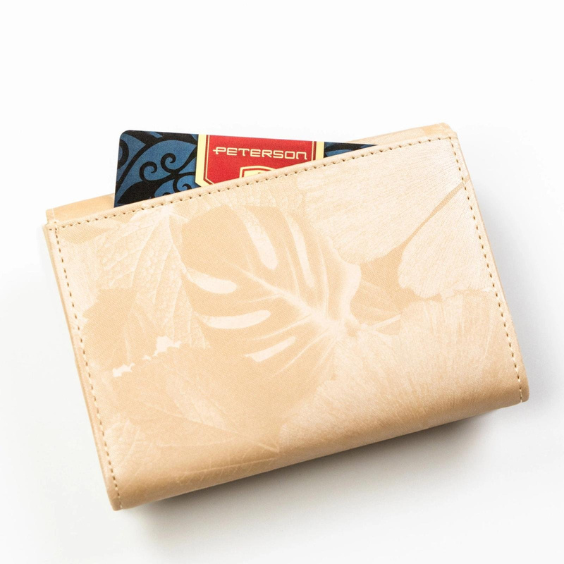 Skórzany damski portfel Peterson PTN PS445-MLF