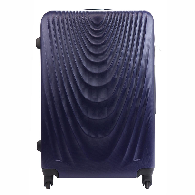 Gravitt Mocna podróżna walizka na kółkach tworzywo ABS z zamkiem