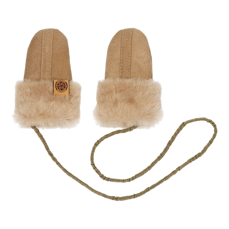 Rękawiczki bobaski bez palców 100% FUTERKO