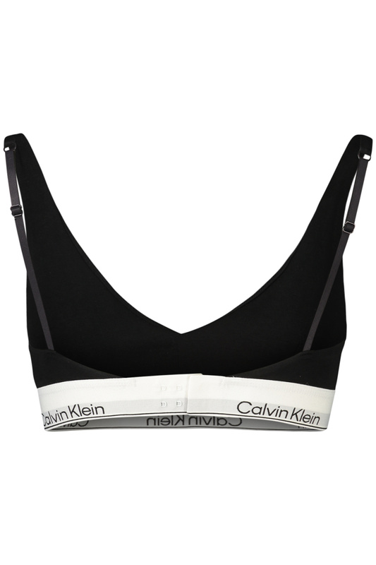 Czarny biustonosz trójkątny push-up Calvin Klein LV00QF8990