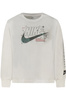DZIECIĘCA KOSZULKA T-SHIRT NIKE Z DŁUGIM RĘKAWEM, BIAŁA