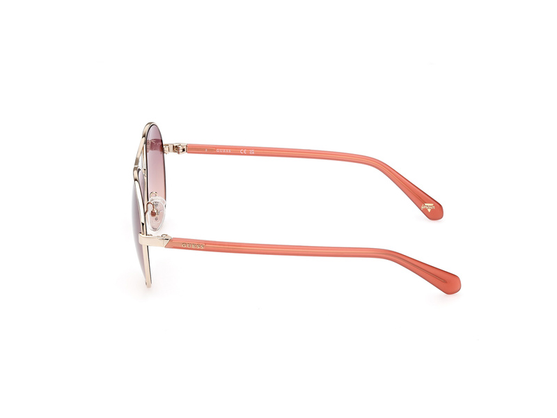 Okulary GUESS GU52135632Z. Okulary przeciwsłoneczne, Kolor złoty. Unisex.