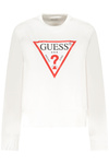 BIA�A BLUZA DAMSKA GUESS JEANS Z ROZPINANYM NA ZAMEK