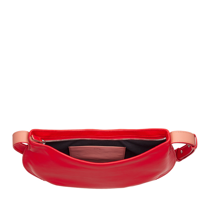 DUDU damska torebka na ramię listonoszka ze skóry naturalnej stylowa