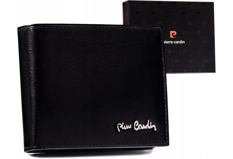 Skórzany męski portfel od Pierre Cardin z RFID