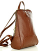 Plecak skórzany włoski MAZZINI - Capri camel