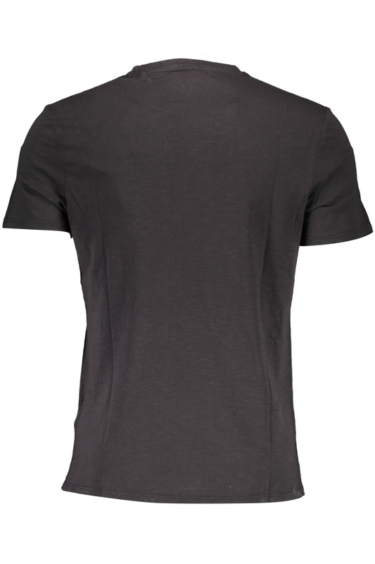T-SHIRT MĘSKI Z KRÓTKIM RĘKAWEM GUESS JEANS CZARNY