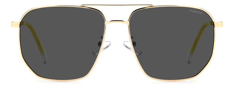 Okulary POLAROID PLD4141GSX2F7. Okulary przeciwsłoneczne, Kolor szary złoty. Mężczyzna.