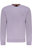 BOSS PURPLE MĘSKA BLUZA Z ROZPINANYM NA ZAMEK BLUZĄ