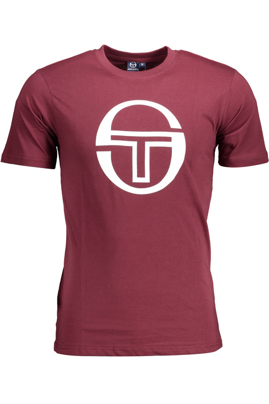 SERGIO TACCHINI MĘSKA KOSZULKA Z KRÓTKIM RĘKAWEM FIOLETOWA