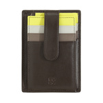 DuDu zgrabne etui na karty i dokumenty skóra naturalna uniwersalne