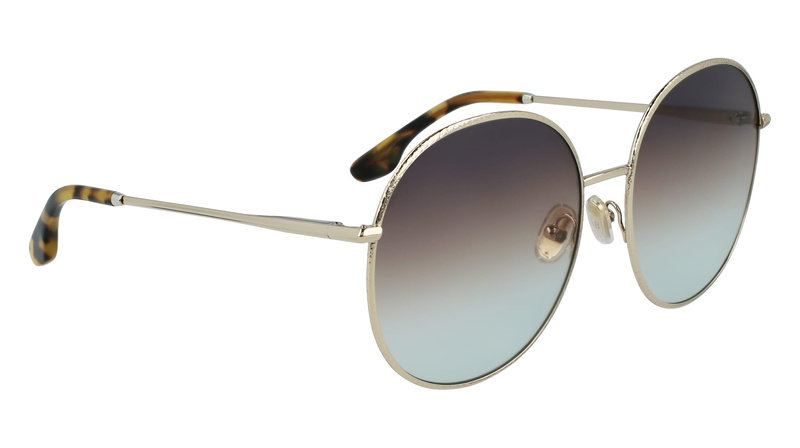 Okulary VICTORIA BECKHAM VB224S-730. Okulary przeciwsłoneczne, Kolor złoty. Kobieta.