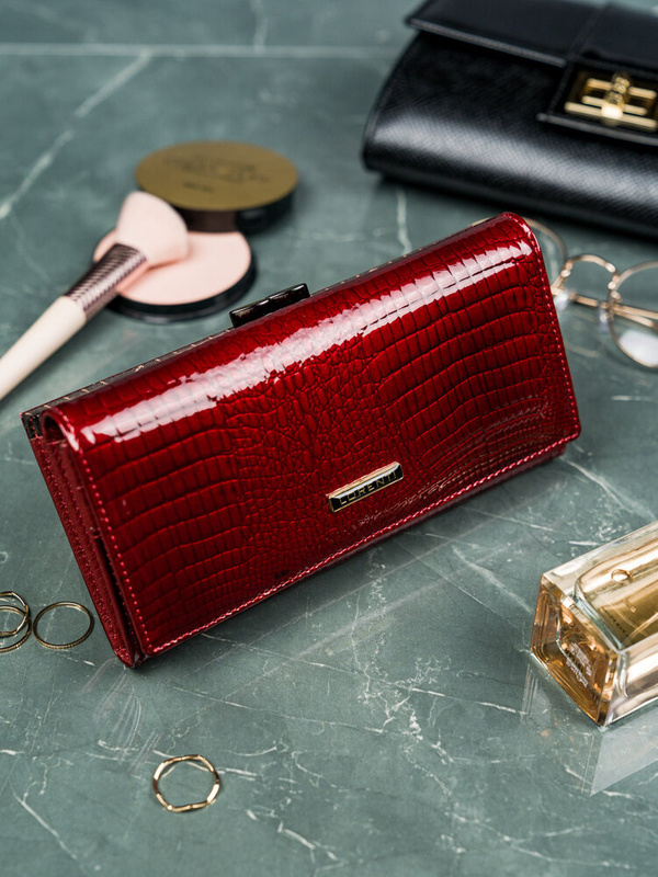 Skórzany damski portfel Lorenti 72031-RS RFID