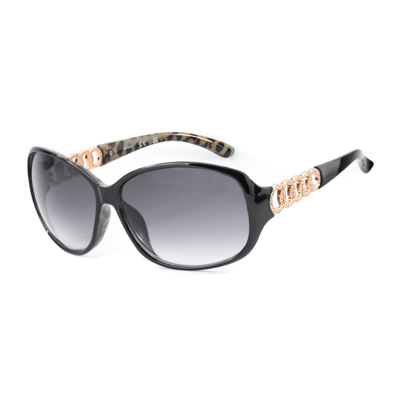 Okulary GUESS GF0404-6301B. Okulary przeciwsłoneczne, Kolor czarny. Kobieta.