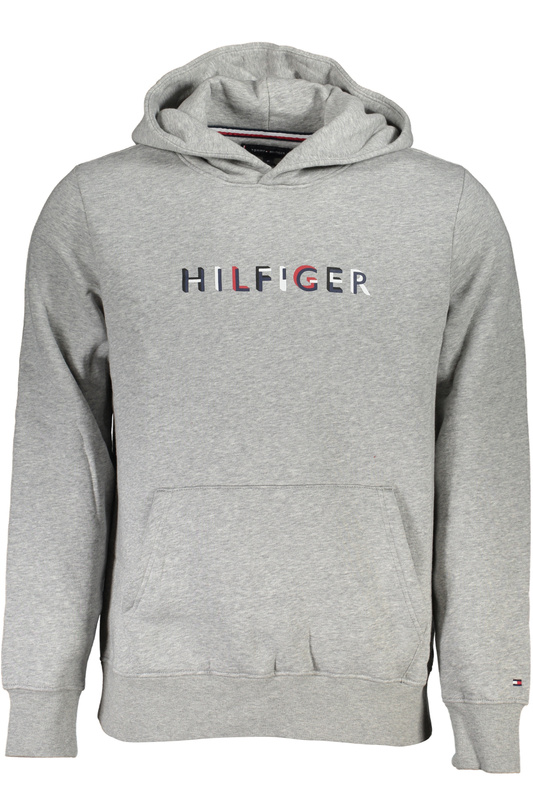SZARY MĘSKA BLUZA BEZ ZAMKA TOMMY HILFIGER