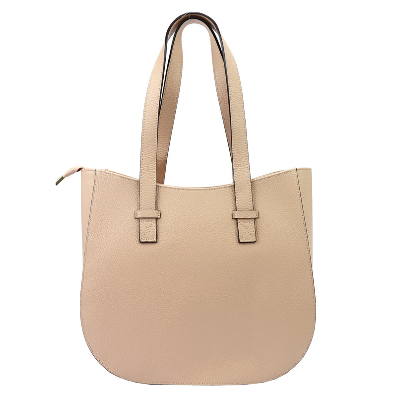Elegancka Skórzana damska shopperbag torebka na ramię Gregorio z kieszenią