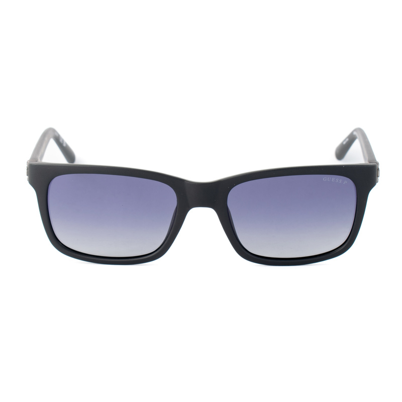 Męskie czarne okulary przeciwsłoneczne polaryzacyjne GUESS GU00066-5502D