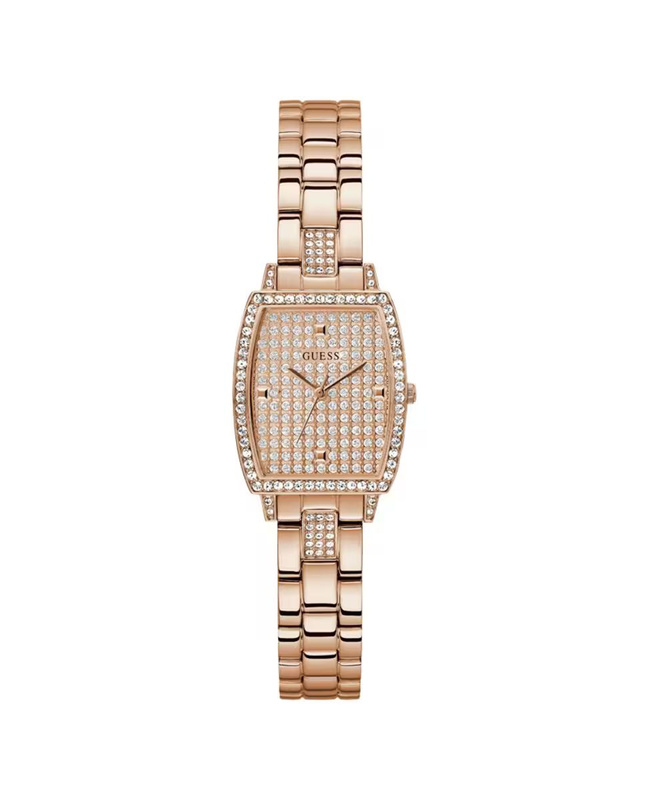Zegarek GUESS GW0611L3. Kwarcowy, Kolor różowy. Kobieta.