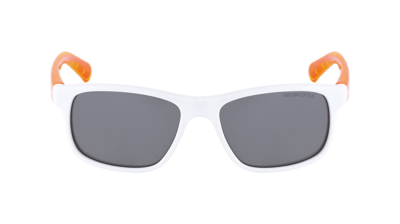 Okulary NIKE CHAMEV0815106. Okulary przeciwsłoneczne, Kolor biały pomarańczowy. Dziecko.