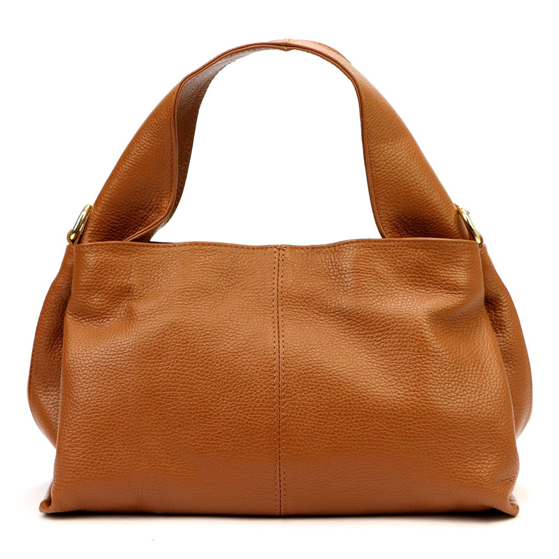 Skórzana miejska torebka na ramię shopperbag Luka