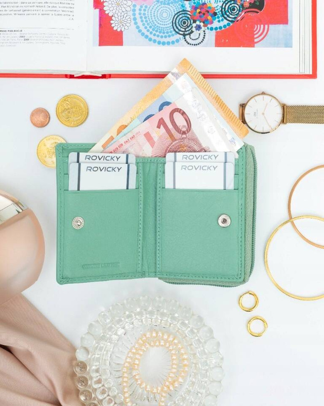 Skórzany męski portfel Rovicky R-23-17-LFN