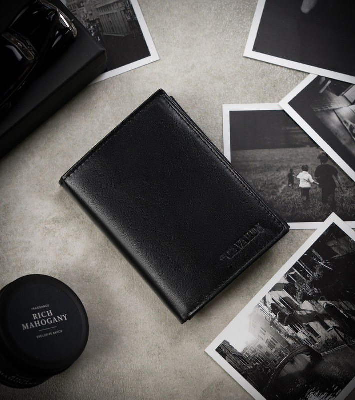 Cavaldi rozbudowany pionowy męski portfel skóra naturalna duży z RFID