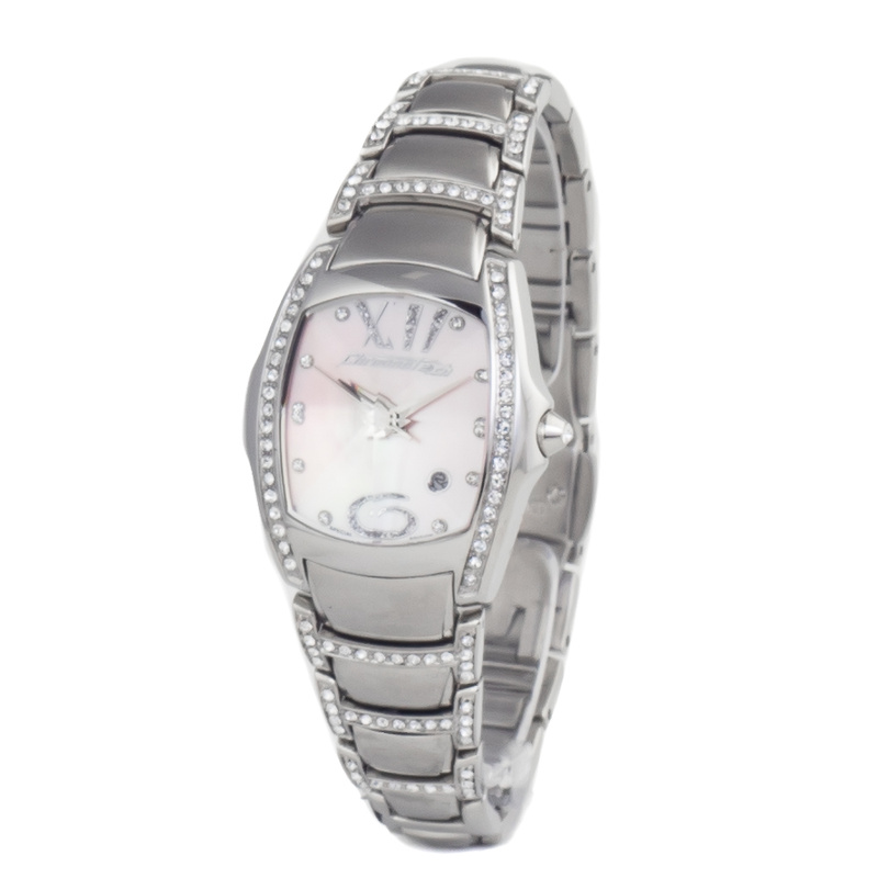 Zegarek CHRONOTECH CT7896SS-17M. Kwarcowy, Kolor różowy. Kobieta.