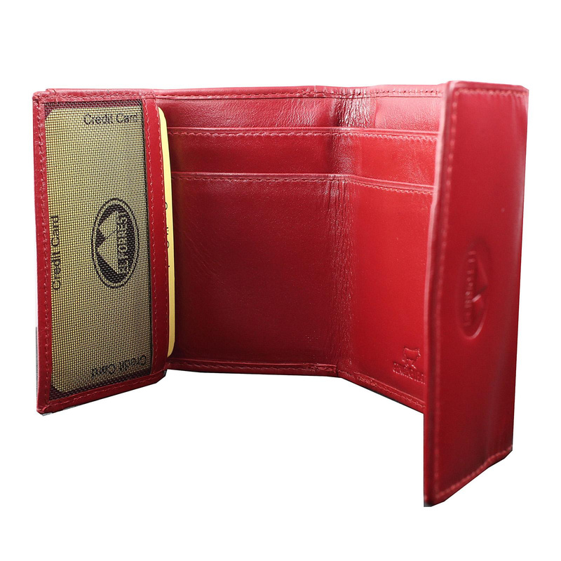 Skórzany damski portfel EL FORREST 942-47 RFID