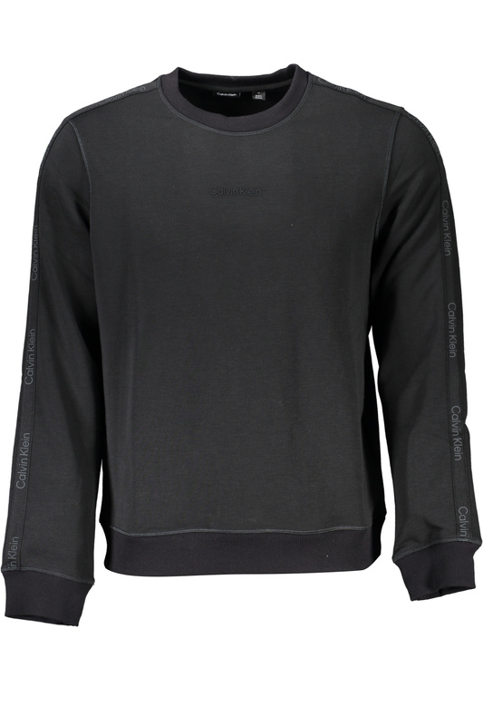CALVIN KLEIN MĘSKA BLUZA BEZ ZAMKA, CZARNA