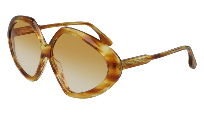 Okulary VICTORIA BECKHAM VB614S-222. Okulary przeciwsłoneczne, Kolor brązowy havana. Kobieta.