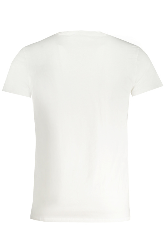 BIAŁY T-SHIRT MĘSKI Z KRÓTKIM RĘKAWEM TRUSSARDI
