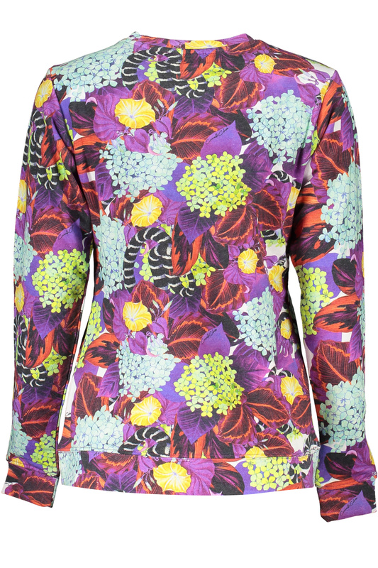 BLUZA DAMSKA KLASY CAVALLI BEZ ZAMKA FIOLETOWA