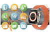 SMARTWATCH UNISEX Rubicon RNCF17 - BLUETOOTH CALL, ŁADOWANIE BEZPRZEWODOWE (sr059b)