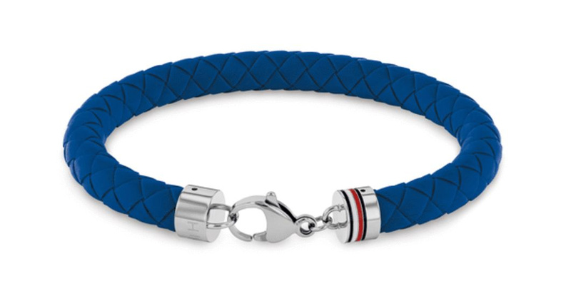 Biżuteria TOMMY HILFIGER 2790554. Bransoletka, Kolor niebieski. Mężczyzna.