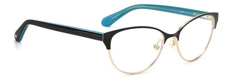 Okulary KATE SPADE EMELYN807F216. Okulary, Kolor czarny. Kobieta.
