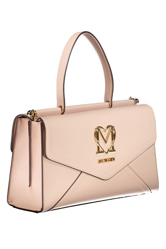 RÓŻOWA TORBA DAMSKA LOVE MOSCHINO