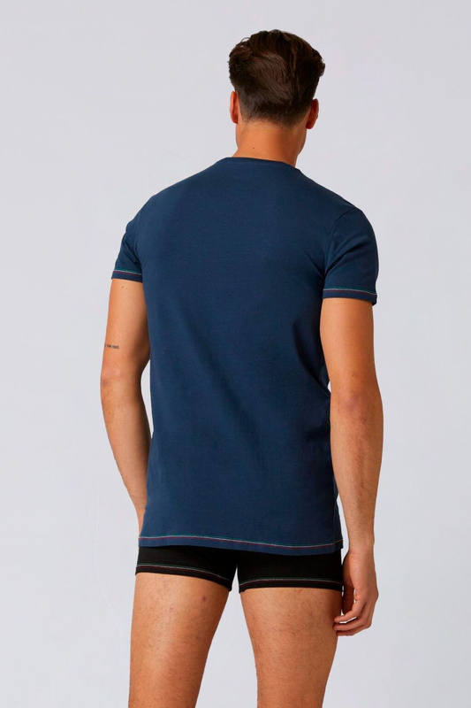 MĘSKA KOSZULKA OUTDOOROWA AIR FORCE NIEBIESKA