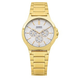 Zegarek CASIO MTPV300G9AUDF. Kwarcowy, Kolor złoty. Mężczyzna.