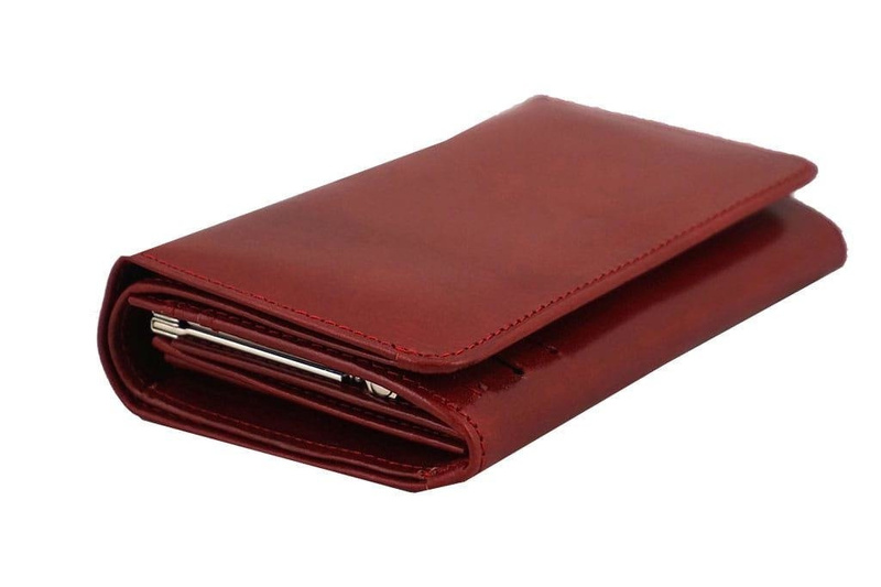 Barberini's klasyczny portfel damski - Granatowy