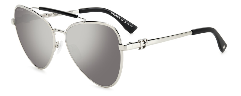 Okulary DSQUARED2 D2-0093-S-10. Okulary przeciwsłoneczne, Kolor szary. Kobieta.