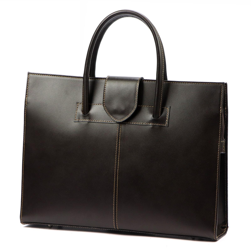 Camilla damski kuferek torba na dokumenty do pracy skóra naturalna duża