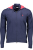 bluza na zamek US POLO MĘSKI NIEBIESKI