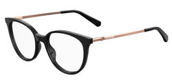 Okulary LOVE MOSCHINO MOL549-807. Okulary, Kolor czarny. Kobieta.