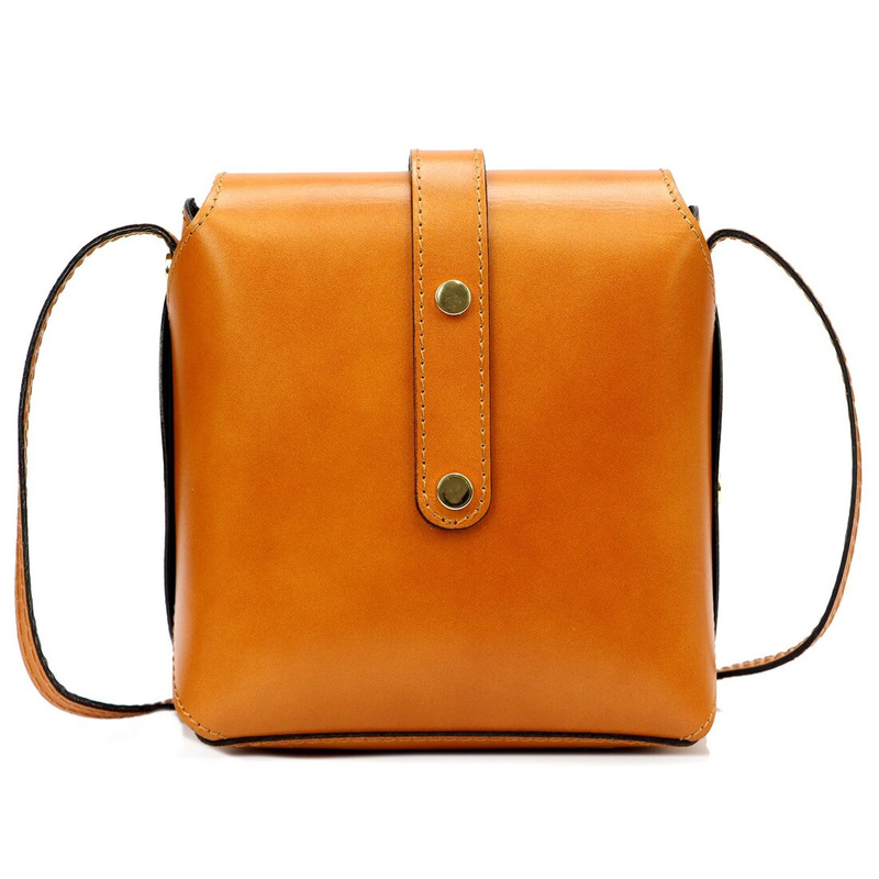 Gregorio damska listonoszka skora naturalna torebka z klapą na ramię