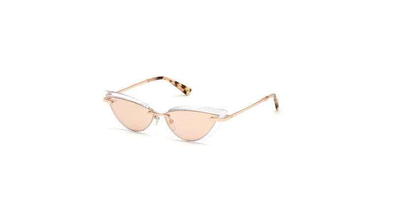 Okulary WEB EYEWEAR WE0283-26Z-56. Okulary przeciwsłoneczne, Kolor biały. Kobieta.