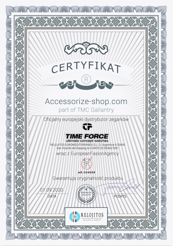 Zegarek TIME FORCE TF2568L-11-1. Kwarcowy, Kolor czerwony. Kobieta.