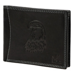 Skórzany męski portfel Money Kepper CDD 5600 EAGLE
