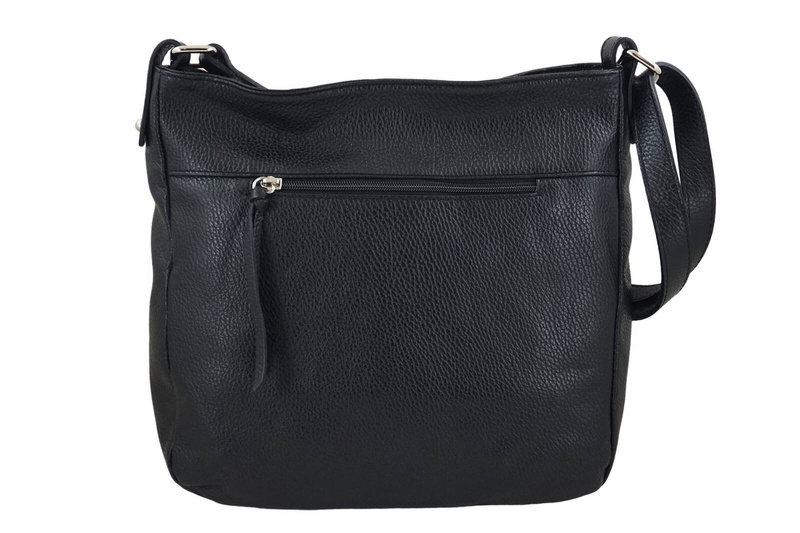 Torebka codzienna skórzana damska - Brązowa jasna